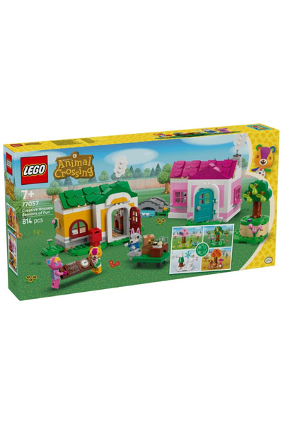 LEGO - Animal Crossing Creative Houses: Anotimpuri ale distracției (77057)