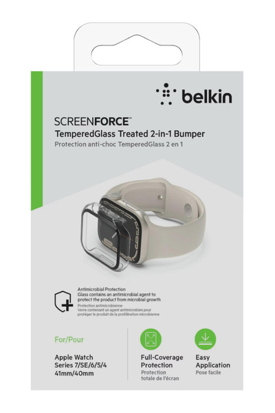 Belkin Screenforce temperedcurve 2in1 360 Screen Protection Series 8/7/SE/6/5...