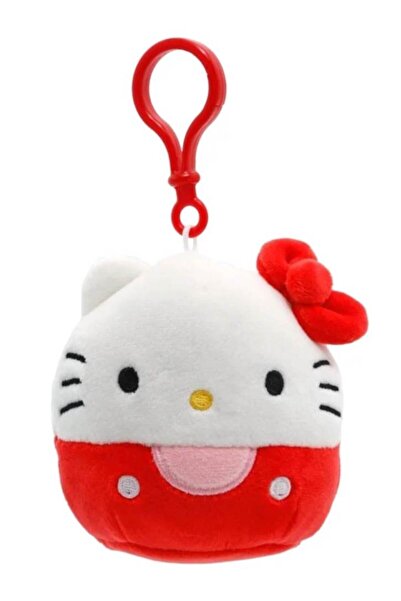 Squishmallows Figurină Hello Kitty și prietenii cu clips de 9 cm