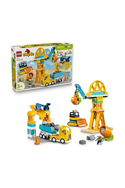 LEGO Duplo Town Șantier de construcții și vehicule 3 în 1 (10476)