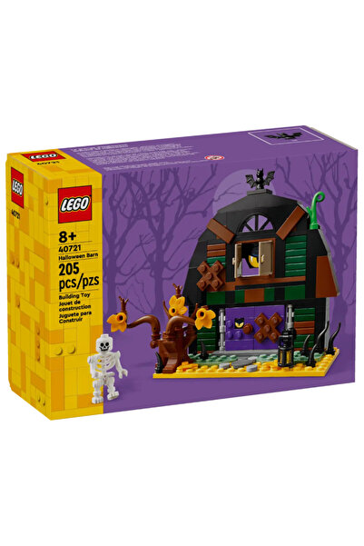 LEGO Firmitatea de Halloween 40721 – Votă cu minifigură de schelet pentru cop...