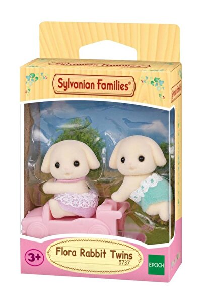 Epoch Figurină Sylvanian Families Flora Iepure Gemeni (5737)