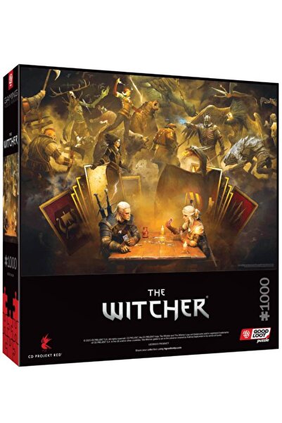 Cenega Puzzle Good Loot Gaming The Witcher Playing Gwent (1000 de piese)