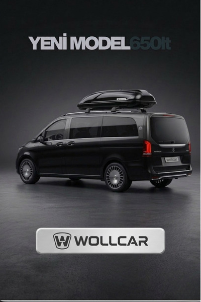 WOLLCAR 650LT PORT BAGAJ P.BLACK PARLAK SIYAH