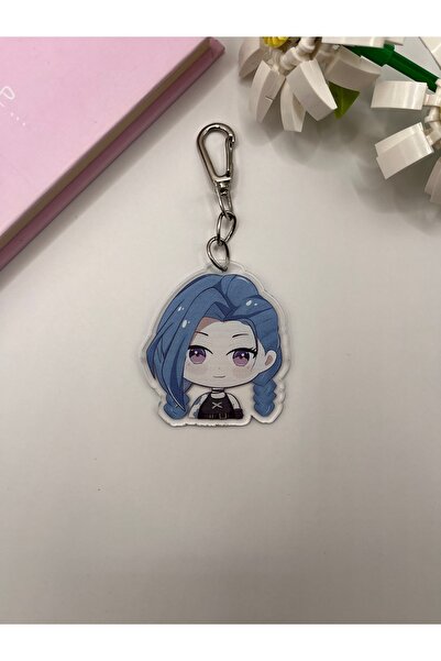 Hara Company Arcane Anime Jinx Anime Acrylic Keychain / Bag Ornament