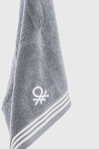 Benetton Home Bath Towel Hand Face Body Gray 100% Cotton 70X140 cm Bath Towel