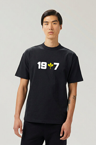 huuq wear Unisex 1907 T-shirt %100 Pamuk
