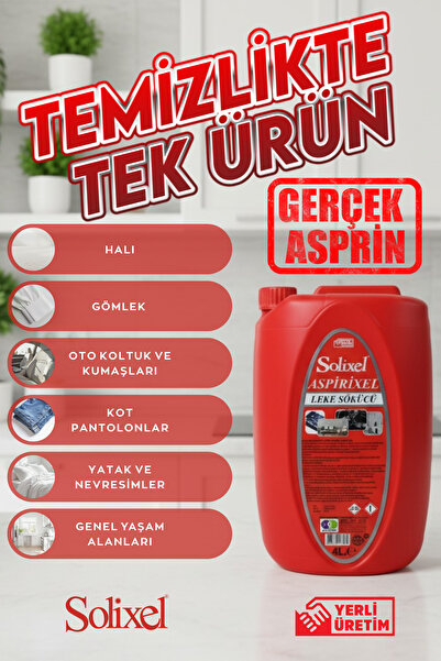 SOLİXEL Aspirixel Leke Sökücü Parfümlü 4L