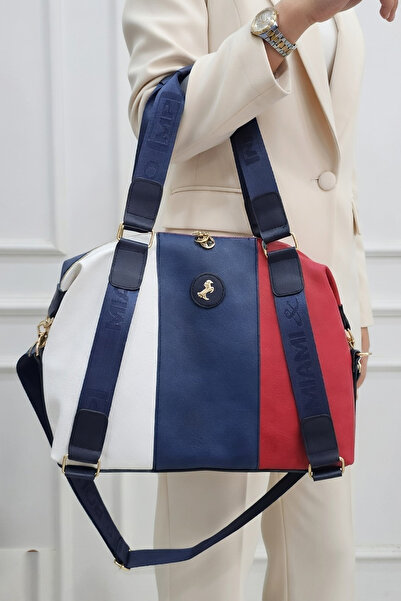 ÇANTAM GELSİN Miami Polo Women's Loose Soft Large Size Hand and Shoulder Bag ...