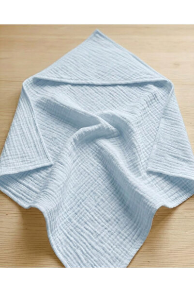 Joyous Mom Kids Dört Katlı Müslin Bebek Çocuk Havlu Kundak Banyo havlusu Pamu...