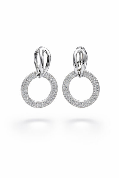 AUBRA Eon Petal Xuping Women's Steel Hoop Earrings Non Tarnish Anti Allergic ...