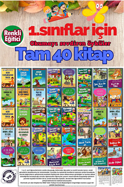 GÖNÜL YAYINCILIK 1.Sınıf Okumayı Hızlandıran En Harika Hikaye Seti( Okuduğunu...