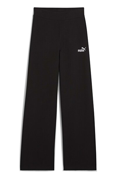 Puma 682428 ESS Logo Colanți cu talie înaltă pentru femei NEGRU