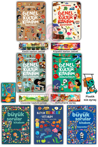 Sincap Kitap Genel Kültür Kitabım - Konuşuyorum Fark Ediyorum Büyüyorum Tanıy...