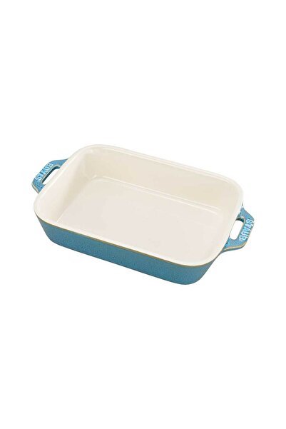 Genel Markalar Seramik Fırın Kabı 20 x 16 cm Turkuaz