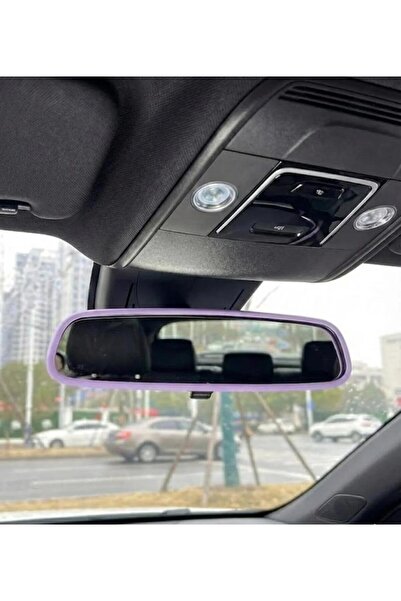 labaxe Rearview Mirror Protective Frame - Decorative Silicone Mirror Cover fo...