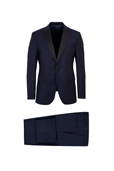 Kiğılı Mono Yaka 7 Drop Slim Fit Slim Fit Tuxedo & Groom Suit