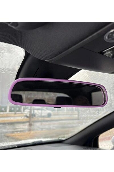 labaxe Rearview Mirror Protective Frame - Decorative Silicone Mirror Cover fo...