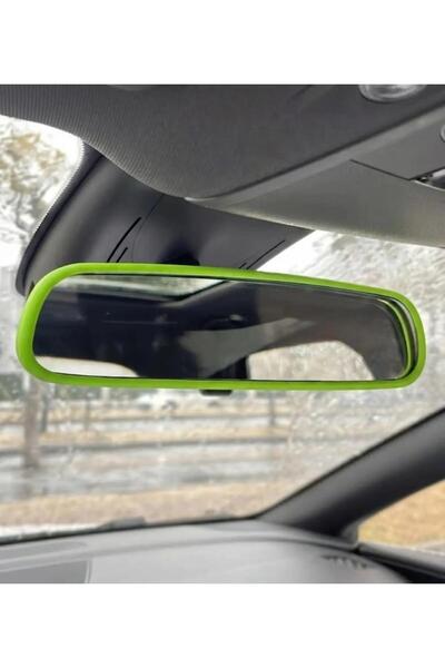 labaxe Rearview Mirror Protective Frame - Decorative Silicone Mirror Cover fo...