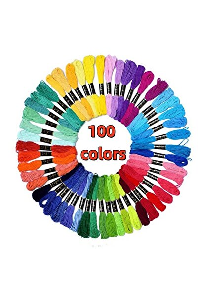 Choice متعدد الألوان 100 قطعة مفيدة 15-200 قطعة خيوط يدوية للحياكة للخياطة خي...