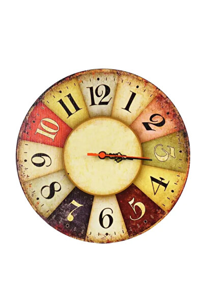 Bemenda Nostalgic Antique Colored Wall Clock 30 X 30 cm