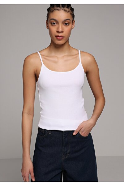 Colin's Slim Fit Women's White Tank Top