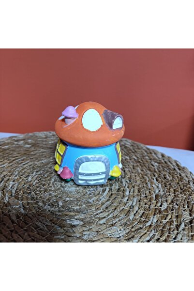 HanımeliAtölyesi boyama seti şirinler evi