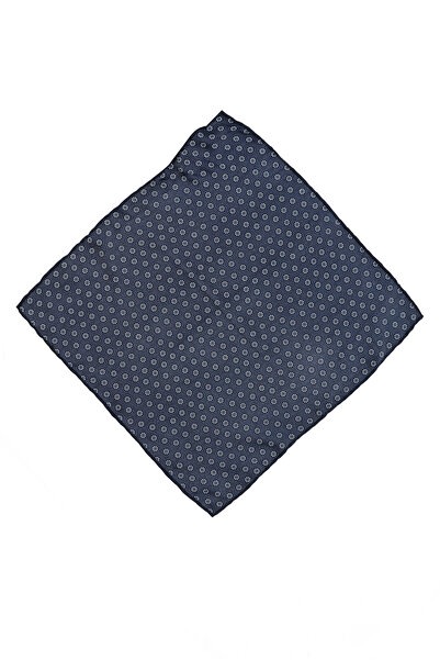 Abdullah Kiğılı Desenli İpek Mendil