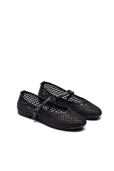 Dedos Balerini de damă din paie tricotat din plasă Mocasin Espadrille cu cata...