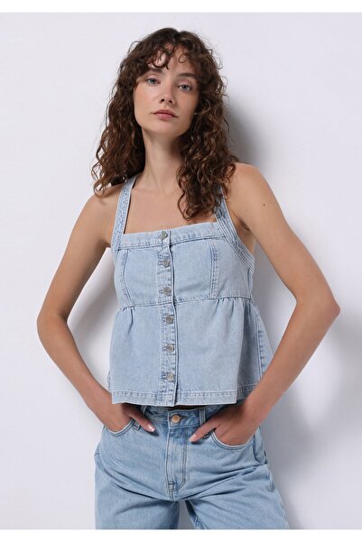 Colin's Regular Fit Women's Blue Shirt