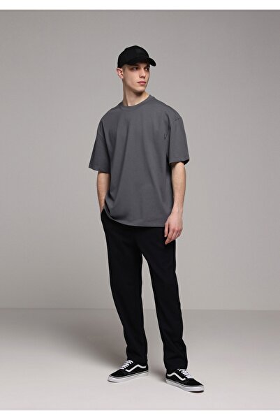 Colin's بنطال رجالي باللون الأزرق الداكن بقصة متوسطة الخصر ومستقيم الساق