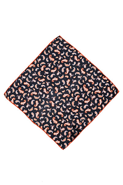Abdullah Kiğılı Patterned Silk Handkerchief