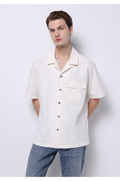 Colin's Cămașă cu mânecă scurtă pentru bărbați, cu guler clasic, cu mânecă sc...