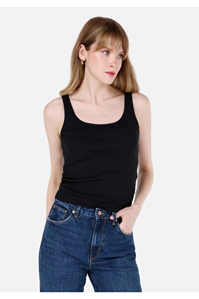 Colin's Slim Fit Kadın Siyah Atlet