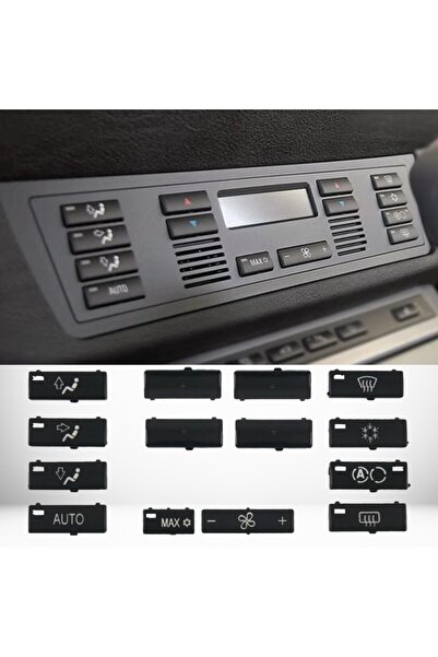 Genel Markalar Bmw 5 Serisi E-39 Klima Kontrol Düğme Seti 14 Parçalı 1995 2003