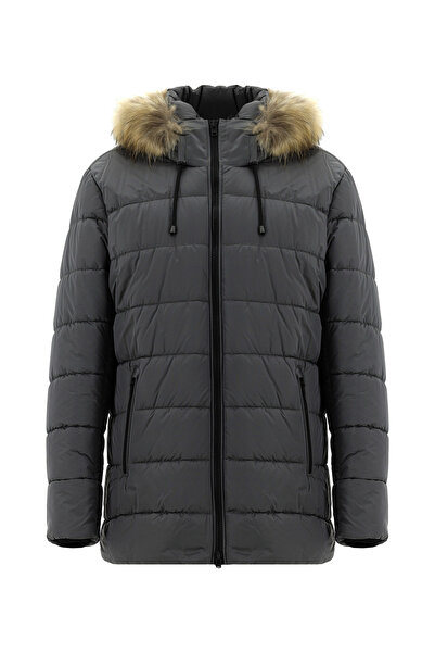 Kiğılı معطف رياضي بقلنسوة بقصة ضيقة