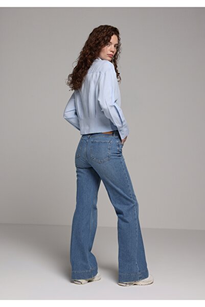 Colin's Regular Fit Women's Light Gray Jean Trousers