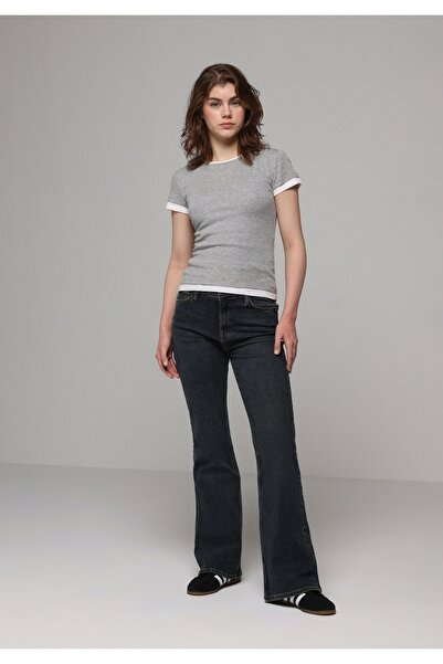 Colin's Pantaloni de damă cu croiala normală din denim indigo închis