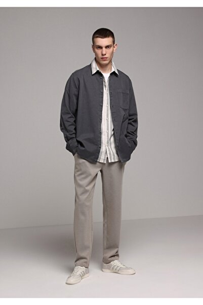 Colin's Regular Fit Mid Waist Straight Leg Men's Beige Trousers