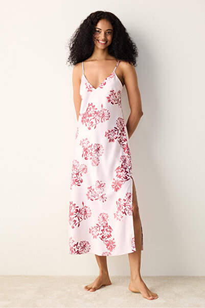 Penti Naya Satin Pink Nightgown