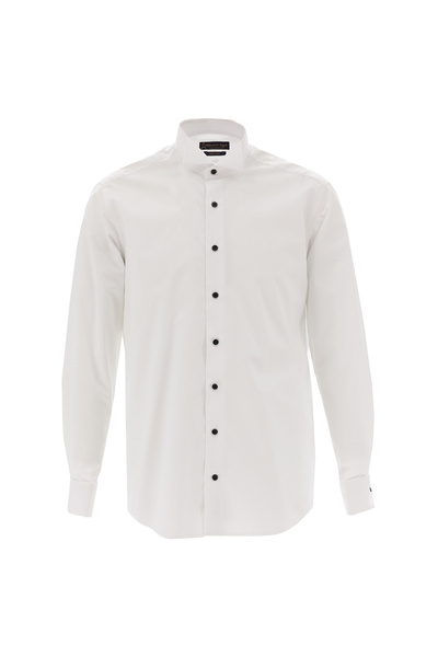 Abdullah Kiğılı Classic Horse Collar Cotton Shirt