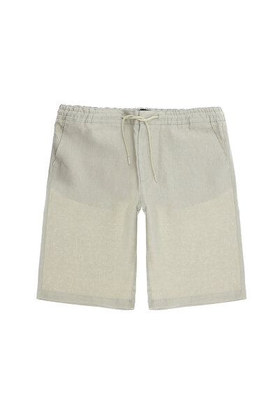 Kiğılı 6 Drop Σορτς Βερμούδας κανονικής εφαρμογής με ελαστική μέση και κορδόν...