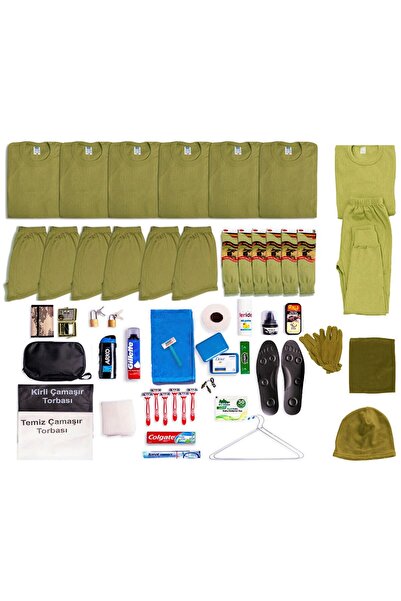 KORDAK 6-Piece Winter Recommendation Paid Military Set - Thermal Underwear Se...