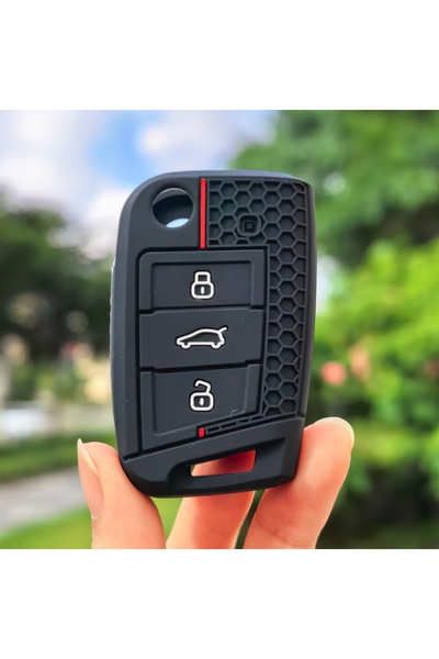 Choice أحمر لسيارة فولكس فاجن جولف 7 GTI POLO T-Cross T-R توران تيجوان سكودا ...