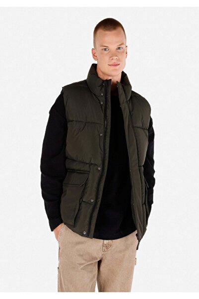 Colin's Regular Fit Erkek Yeşil Yelek