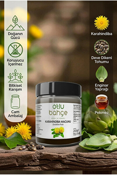 Otlu Bahçe Deve Dikeni, Enginar, Karahindiba Macunu 240g