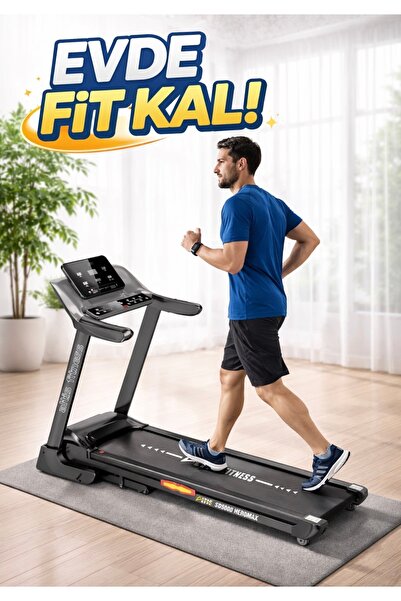 ALTIS SD5000 Heromax Otomatik Eğimli Koşu Bandı & 4HP & 48X137CM BANT