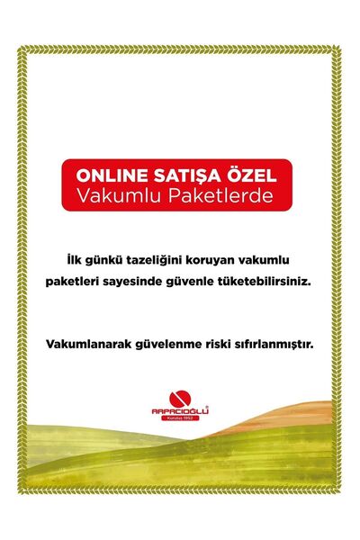 Arpacıoğlu %100 Yerli Türk Malı Kırmızı Futbol Mercimek 5kg (cilalı) (Vakumlu - 5x1kg)
