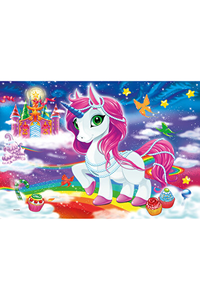 Ks Puzzle Pony Unicorn Jumbo Puzzle 3 Yaş Çocuk Puzzle