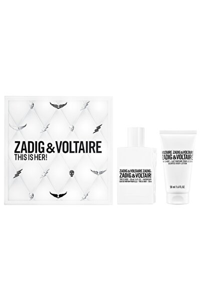 ZADIG & VOLTAIRE Set cadou This Is Her!, pentru femei, Apă de parfum, 50 ml +...